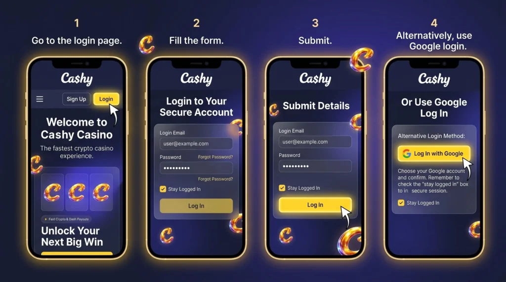 Cashy Casino Login