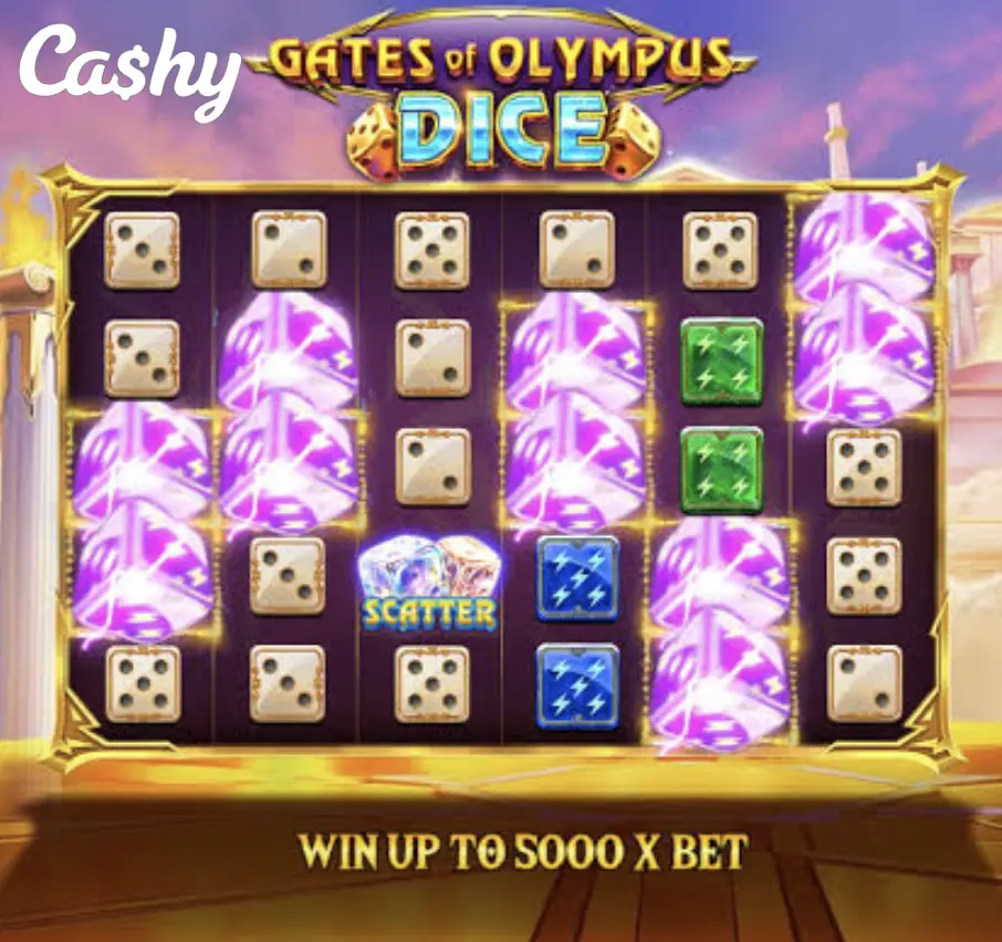 Cashy Gates of Olympus Gameplay
