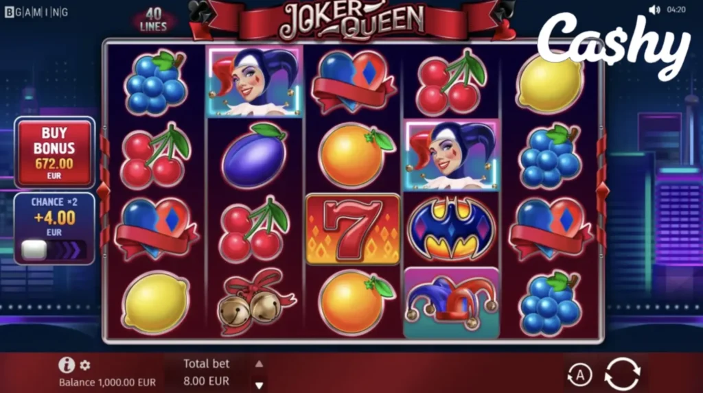 Cashy Joker Queen Gameplay