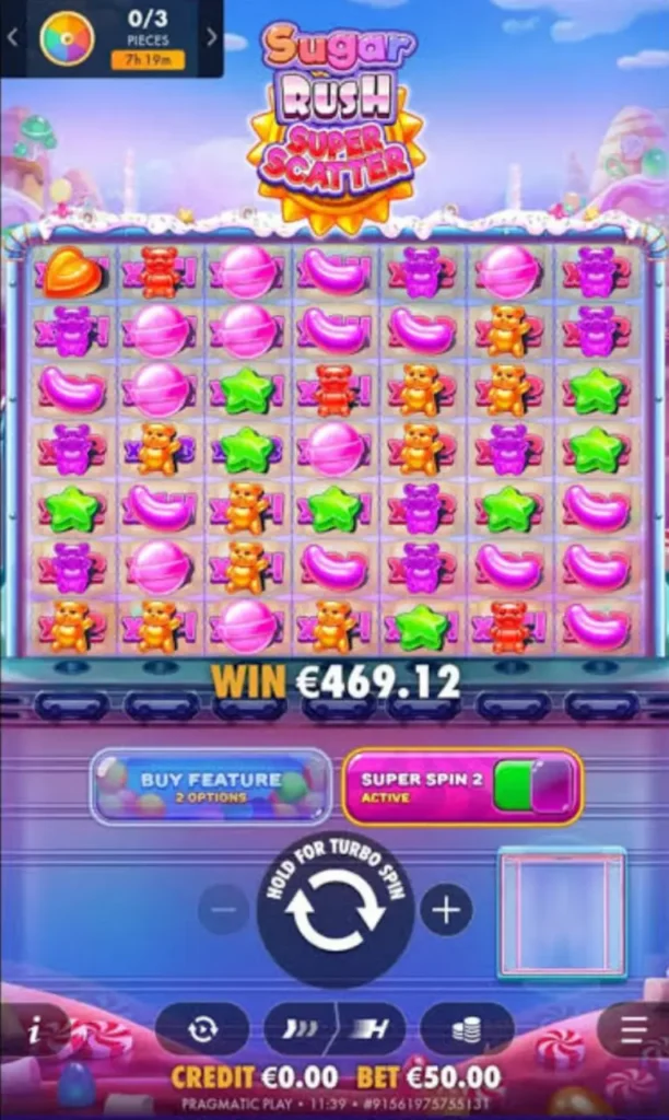 Sugar Rush Super Scatter Slot